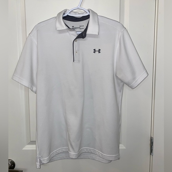 Medium underarmour men’s polo - white - Picture 1 of 1